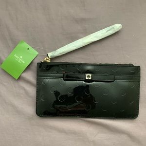 Kate Spade Camellia Street Black Wallet